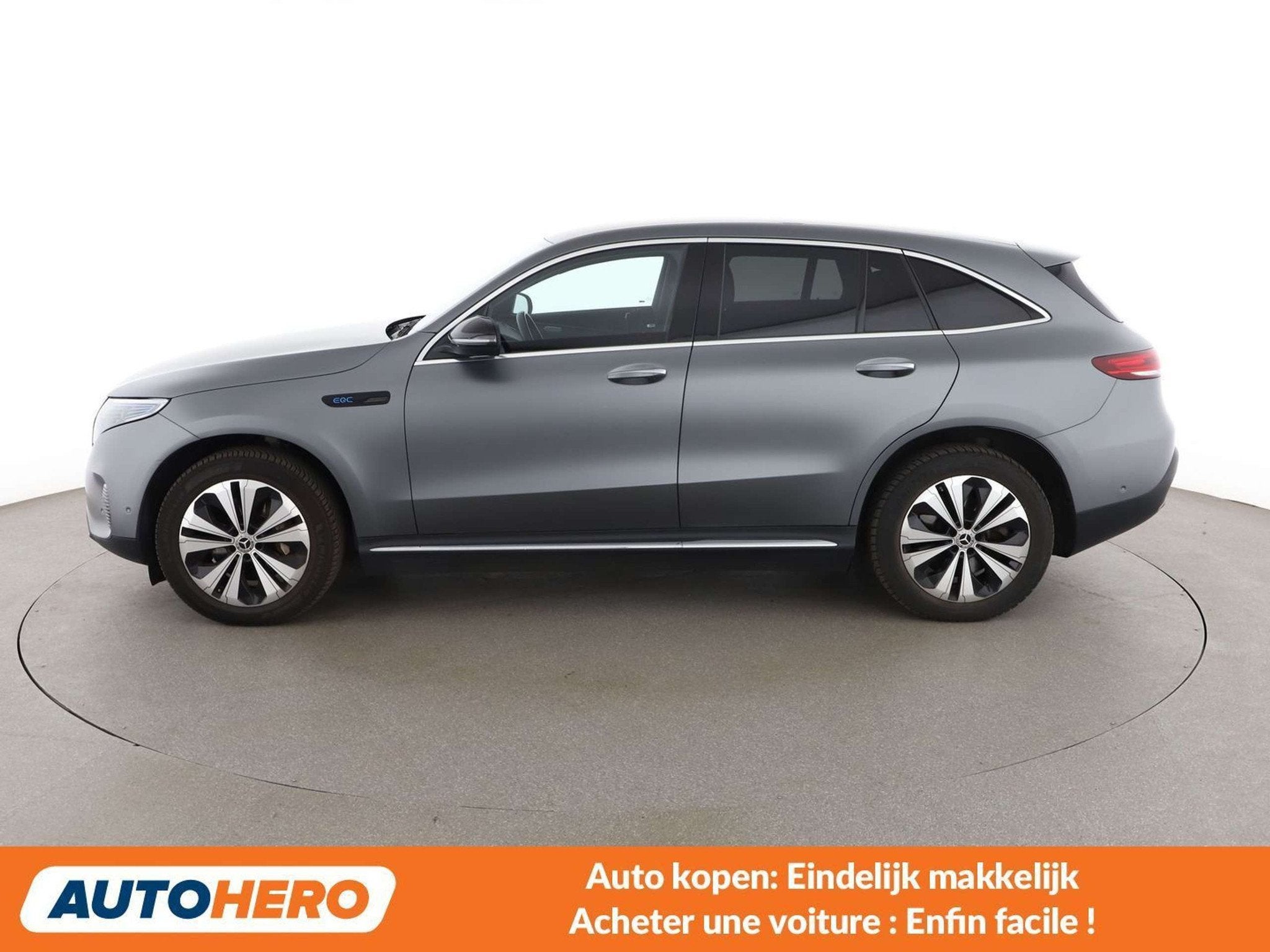 Mercedes-Benz EQC 400 electric drive 300 kW 4Matic, Auto's, Mercedes-Benz, Automaat, Gebruikt, Zwart, 408 pk