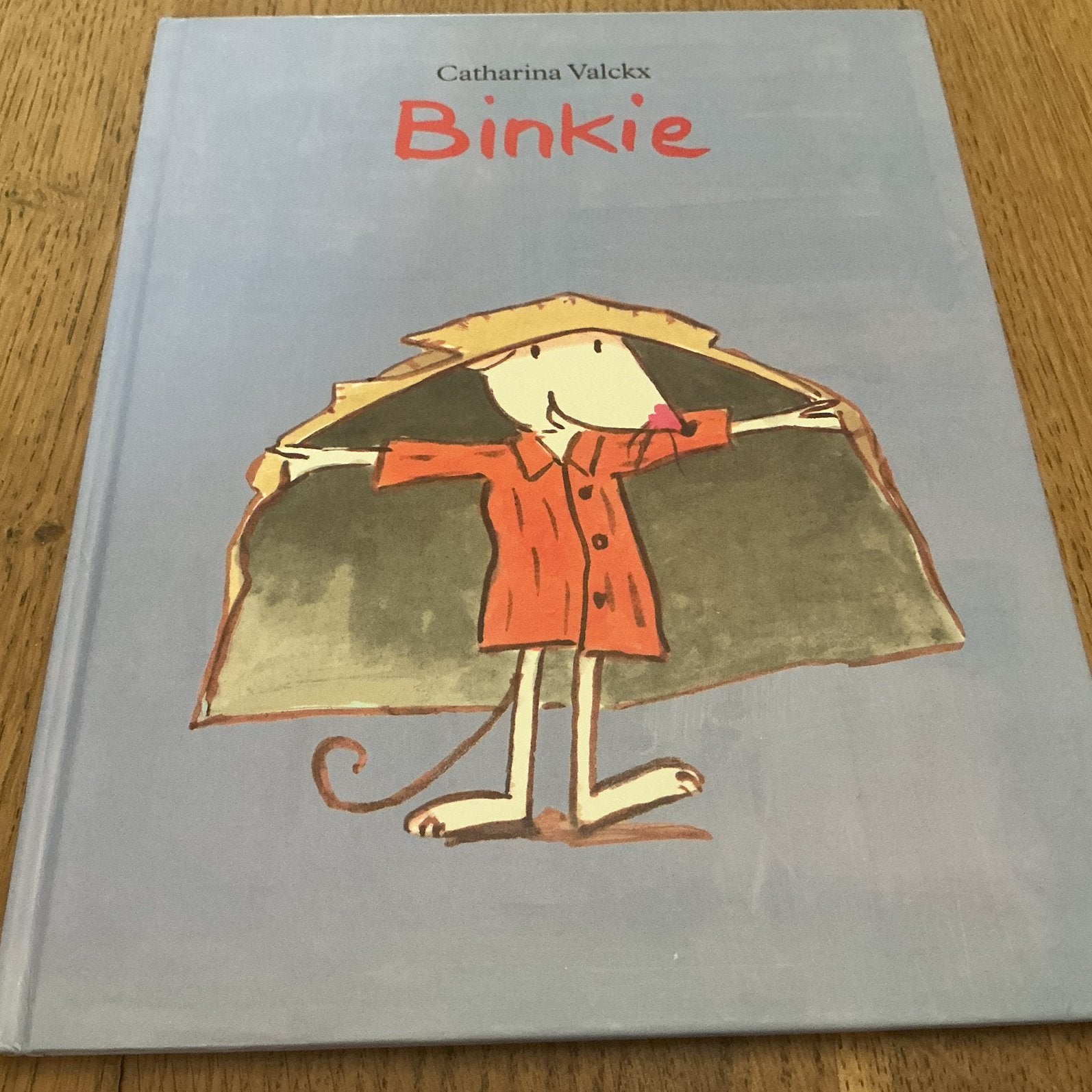 Catharina Valckx - Binkie - prima staat, Livres, Livres d'images & Albums d'images, Enlèvement, Comme neuf, Catharina Valckx, Livre d'images