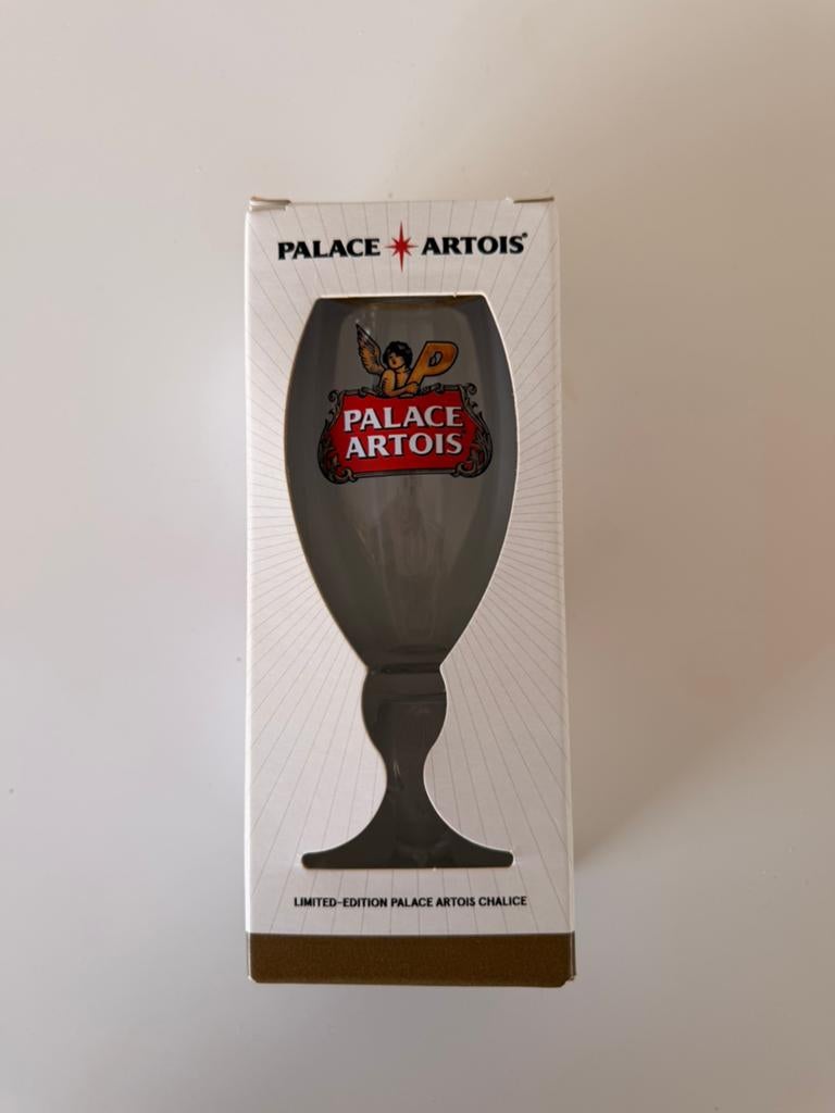 Palace Artois glas, Verzamelen, Biermerken, Ophalen, Zo goed als nieuw, Stella Artois