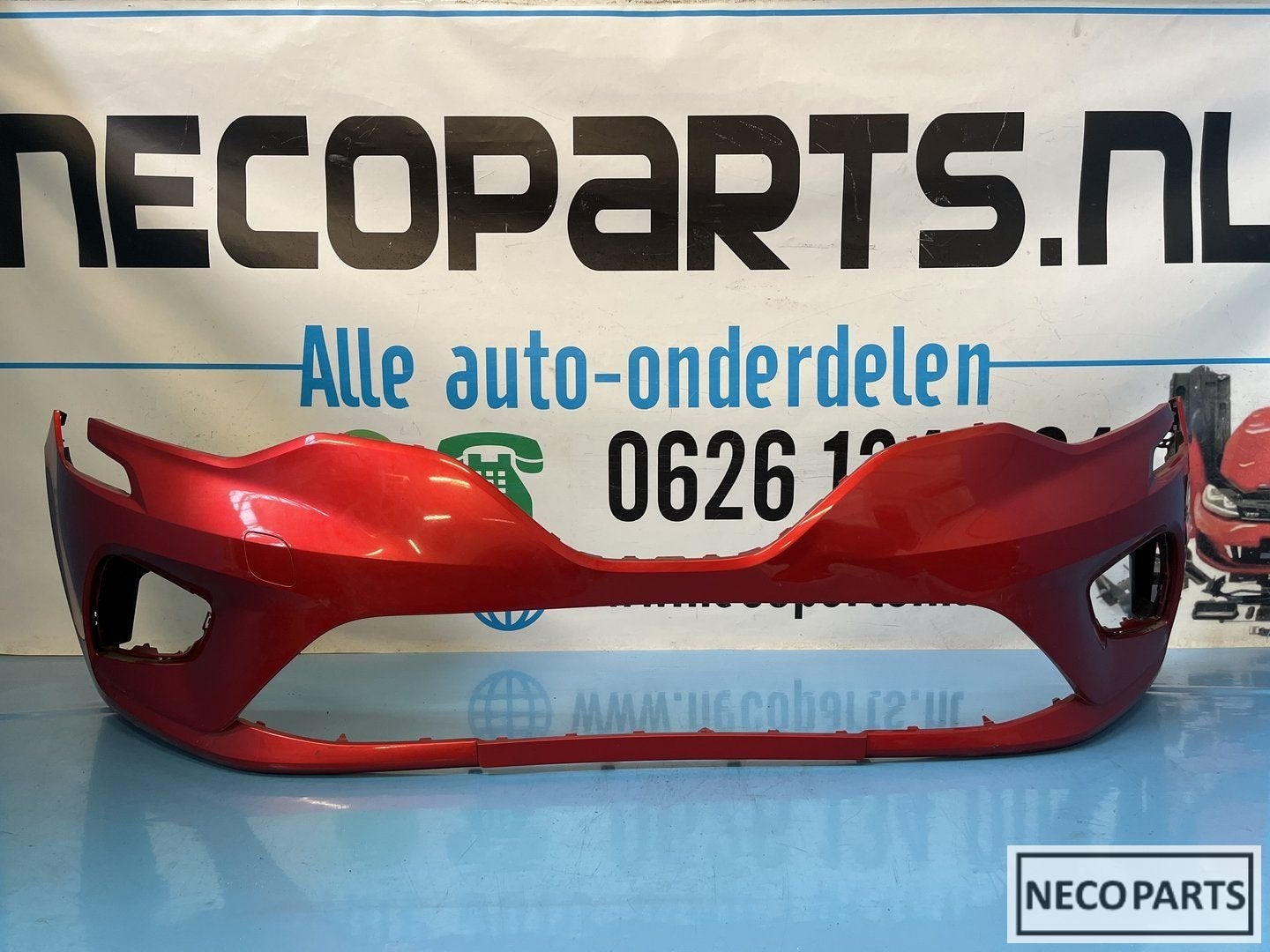 RENAULT CLIO 5 VOORBUMPER BUMPER ORIGINEEL, Renault, -, Garde-boue, Utilisé