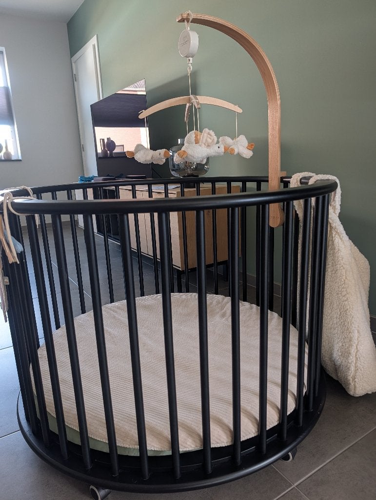 Bopita box met accessoires, Enlèvement, Utilisé, Rond, Réglable en hauteur