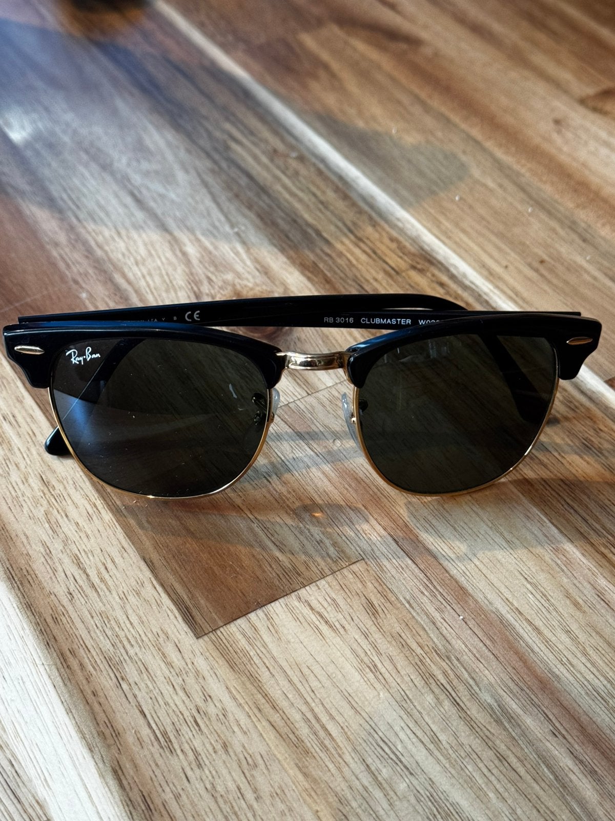 Ray Ban clubmaster, Enlèvement ou Envoi, Comme neuf, Lunettes