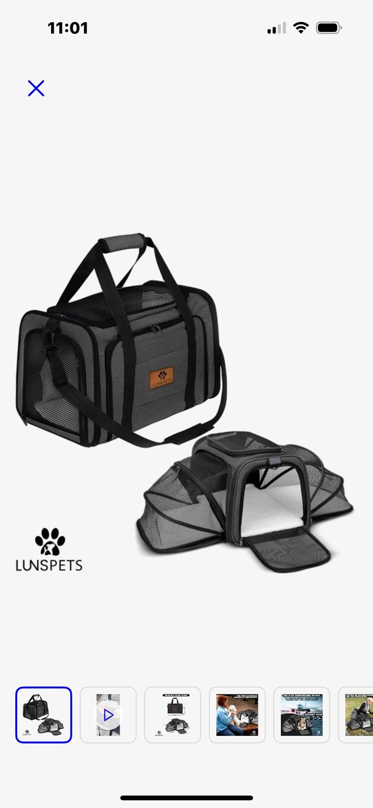 Hondentas, Animaux & Accessoires, Caisses pour chiens, Neuf, Enlèvement