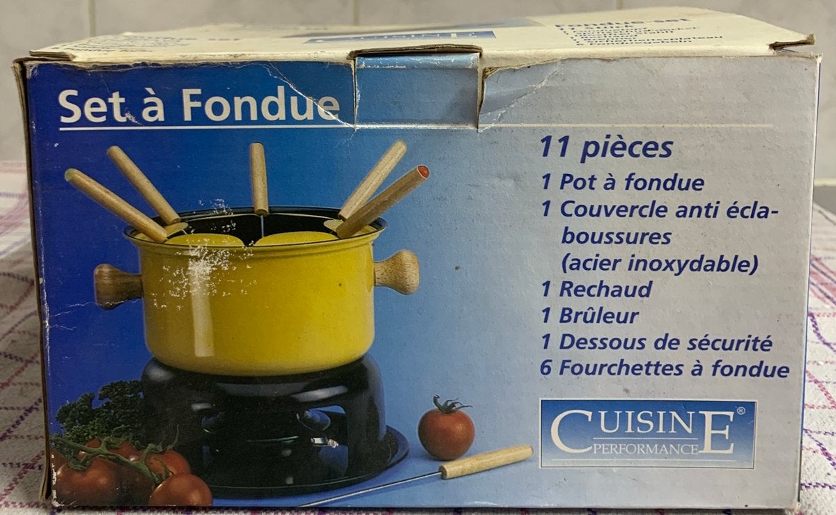 Fondue set, Enlèvement, Neuf