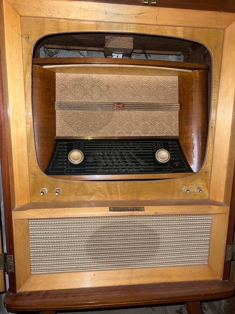 Radio vintage novak supercom années 50, Enlèvement, Comme neuf, Radio
