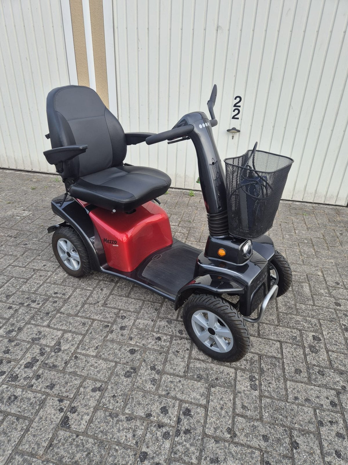 Elektrische scootmobiel/brommobiel - Mezzo 4, Ophalen, Zo goed als nieuw