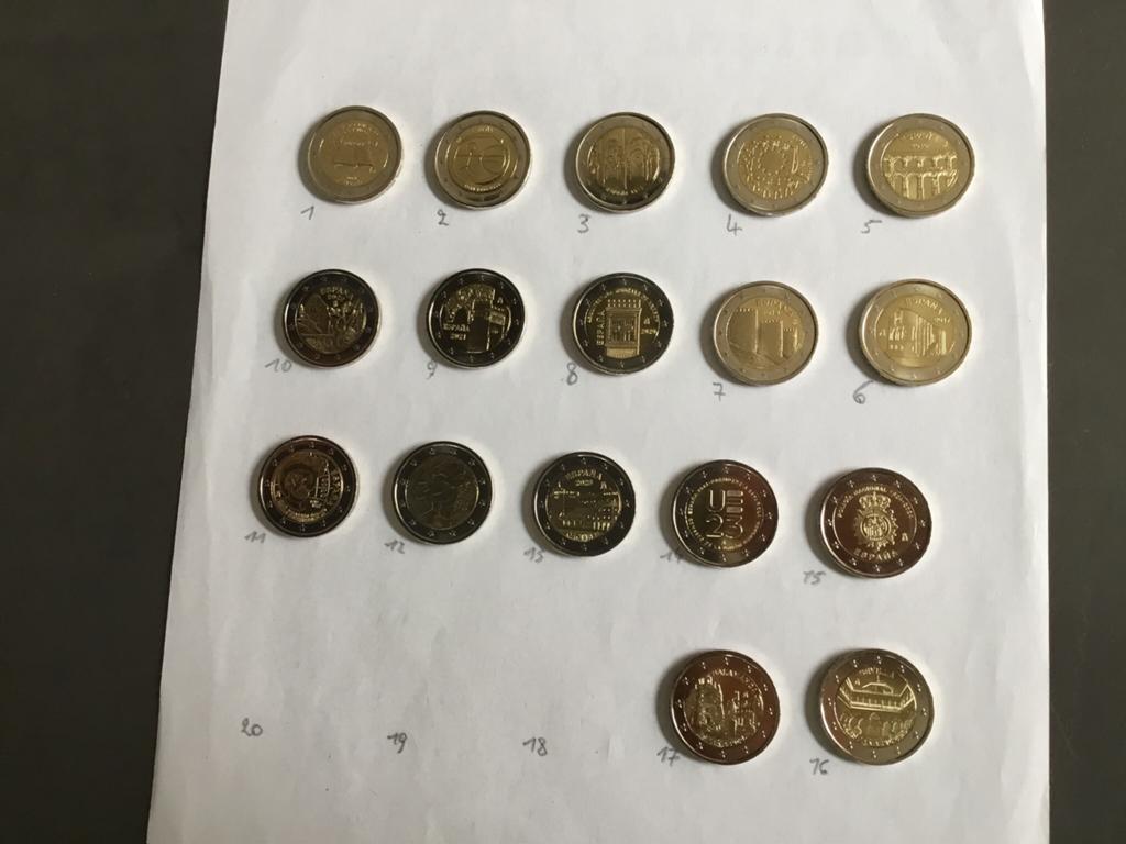 Allerlei euromunten Spanje, Enlèvement ou Envoi, Espagne, Monnaie en vrac