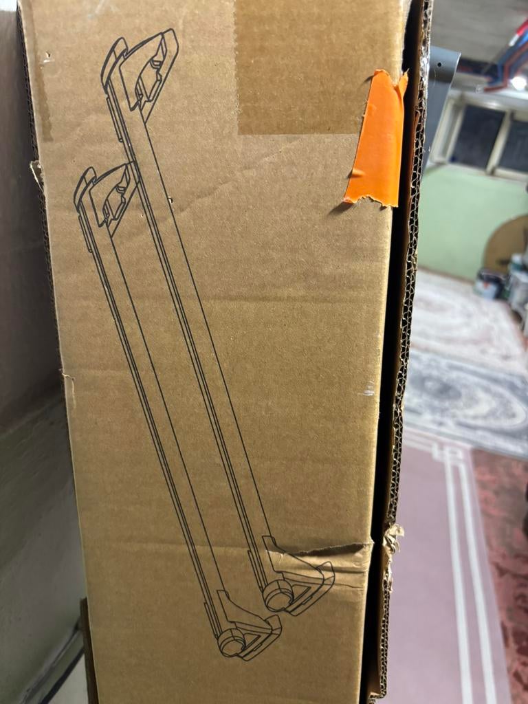 Dakdrager / bagagedrager auto — in originele doos, Ophalen, Zo goed als nieuw, Doos