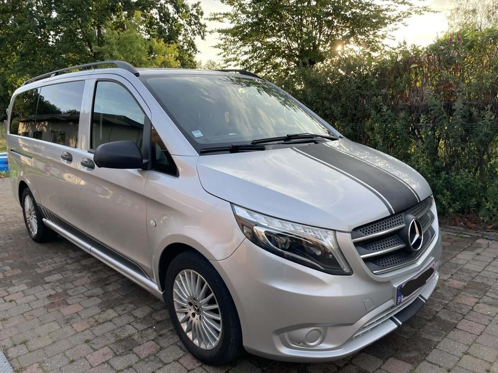 mercedes vito special edition, Auto's, Mercedes-Benz, Zwart, Diesel, Particulier, Zilver of Grijs
