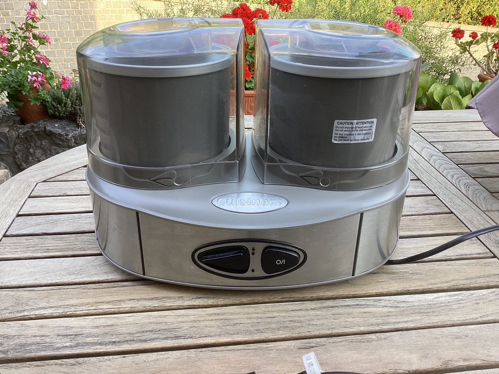 Sorbetière Duo Cuisinart Ice 40BCE, Ophalen, Zo goed als nieuw