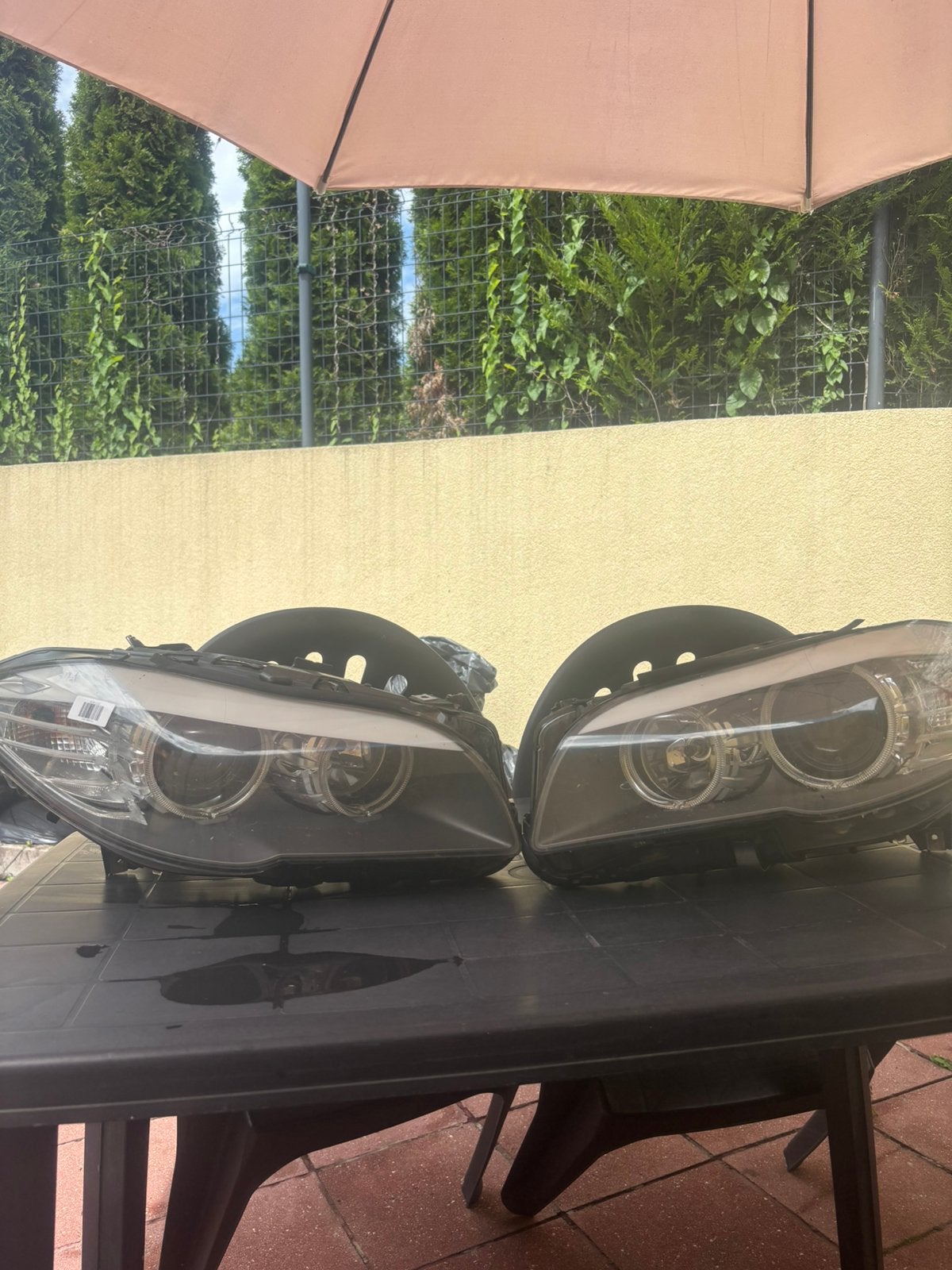 Koplampen L/R BMW F10. 2009-2017, Ophalen of Verzenden, Gebruikt, BMW