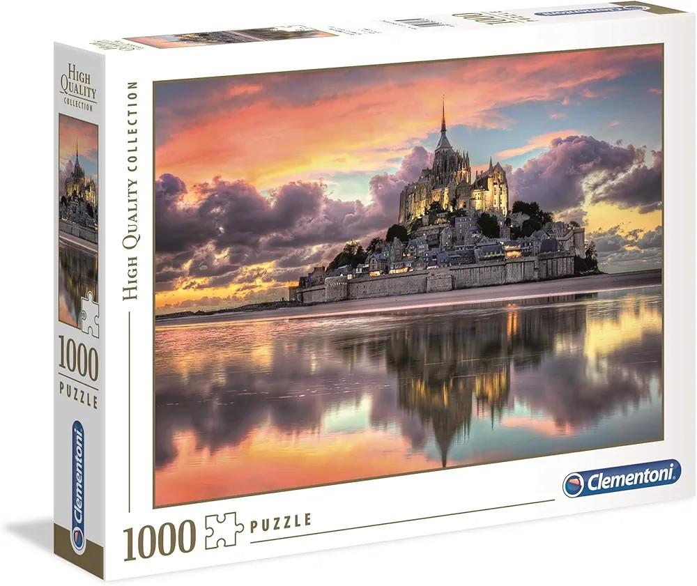 Clementoni Le Magnifique Mont Saint-Michel, puzzel, Ophalen of Verzenden, 500 t/m 1500 stukjes, Nieuw, Legpuzzel