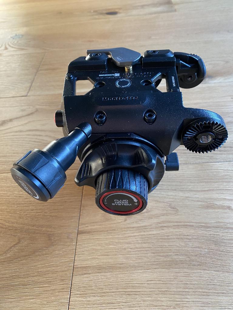 Manfrotto Nitrotech 612 (vloeibare videokop) MVH612AH, Ophalen of Verzenden, Nieuw, Balhoofd