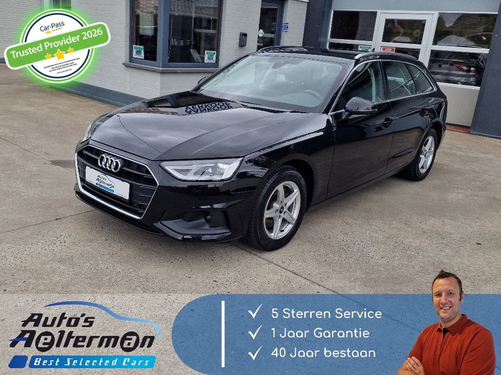 Audi A4 Avant 35 TFSI AUTOMAAT * GPS * LED * ... LIKE NEW, Stof, https://public.car-pass.be/vhr/e579d0df-1d72-4232-9aa9-2be2781a5627