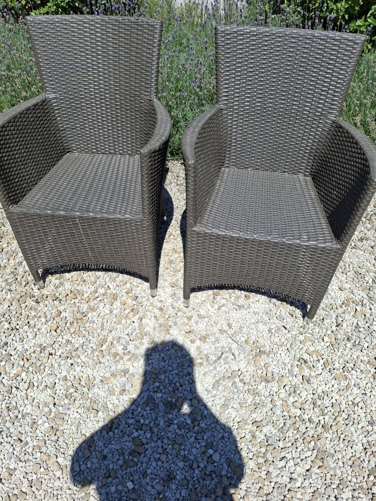Tuinstoelen, Ophalen