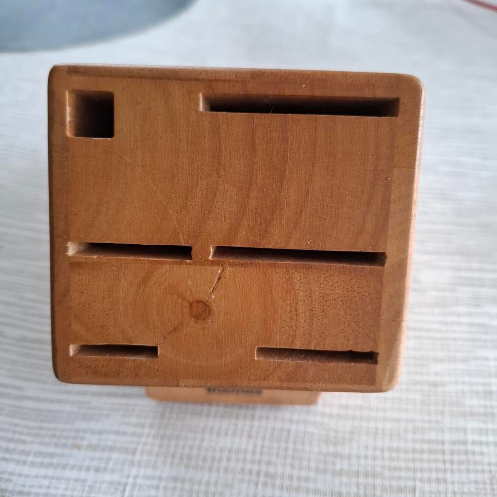 Messenblok van Thomas., Huis en Inrichting, Ophalen, Hout