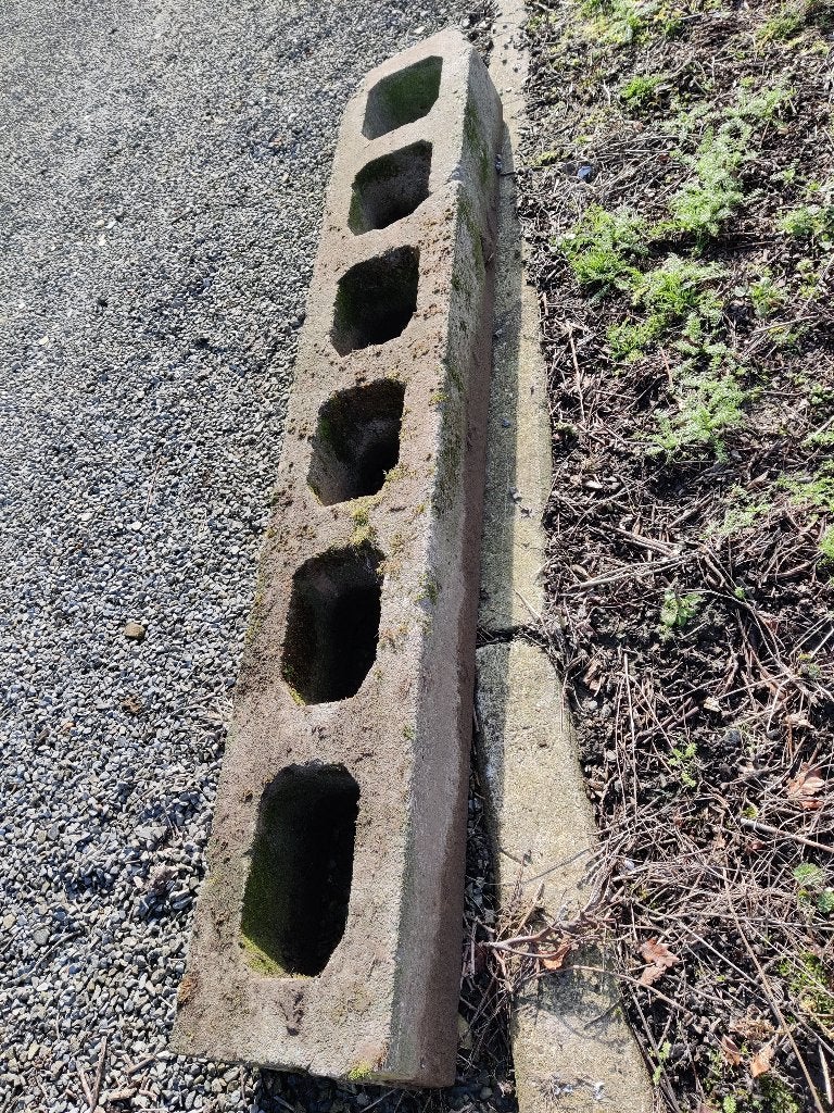 Bloembak, Tuin en Terras, Ophalen, Gebruikt, 100 cm of meer, Beton