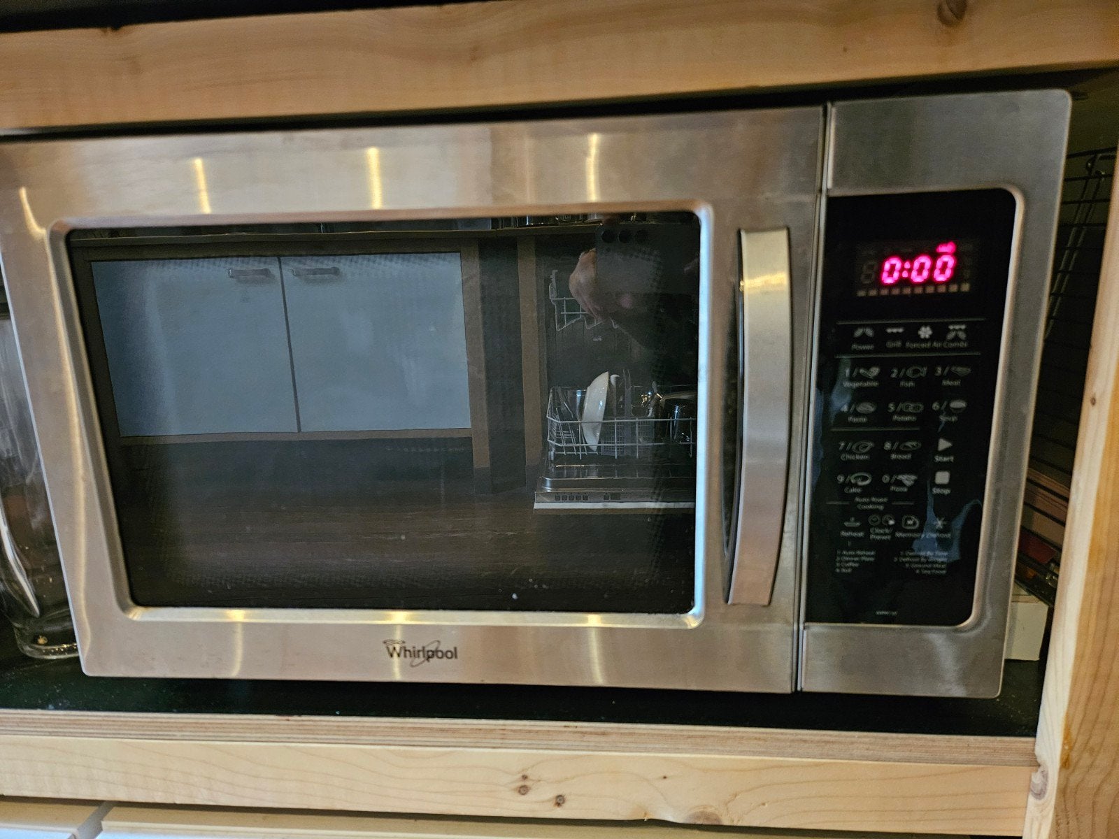 Whirlpool AMW730 combi magnetron met grill – vrijstaand, Ophalen, Grill, Vrijstaand, Combi-microgolfoven