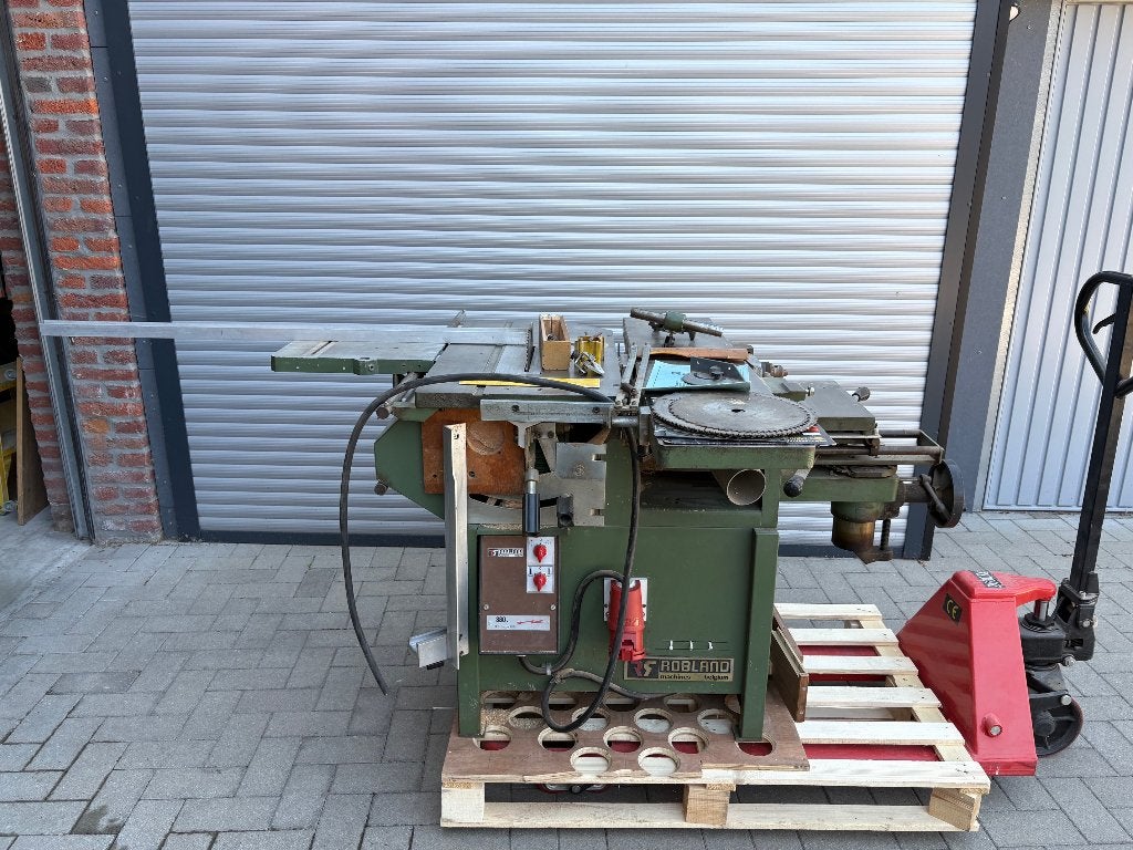 combiné a bois ROBLAND, Enlèvement