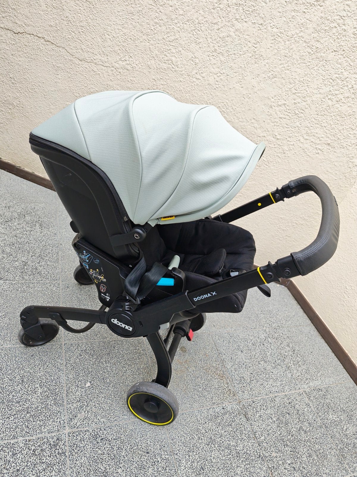 doona X + Isofix, Ophalen
