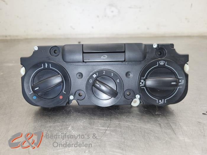 Panneau de commandes chauffage d'un Volkswagen Caddy, Volkswagen, -, 3 mois de garantie, Utilisé