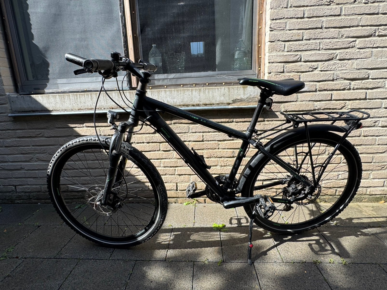 Fiets te koop, Fietsen en Brommers, Ophalen, Gebruikt, Meer dan 20 versnellingen, Schijfrem