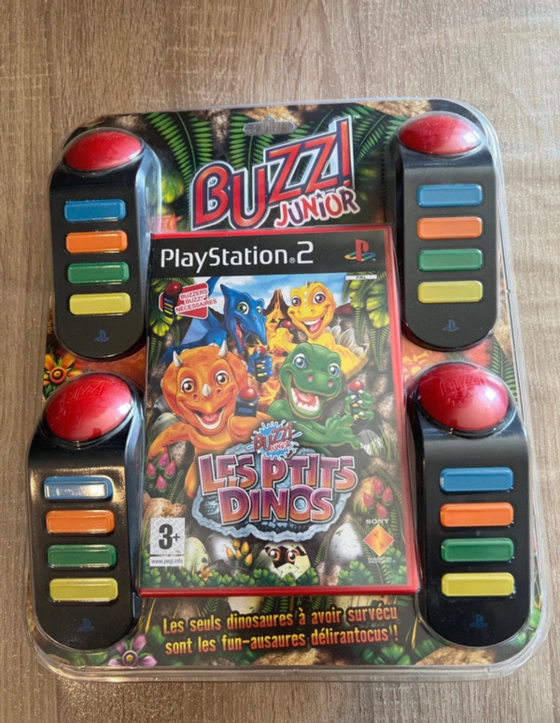 Buzz junior, les p’tits dinos neuf ps2 fr, Collections, Machines | Flipper (jeu), Enlèvement, Comme neuf