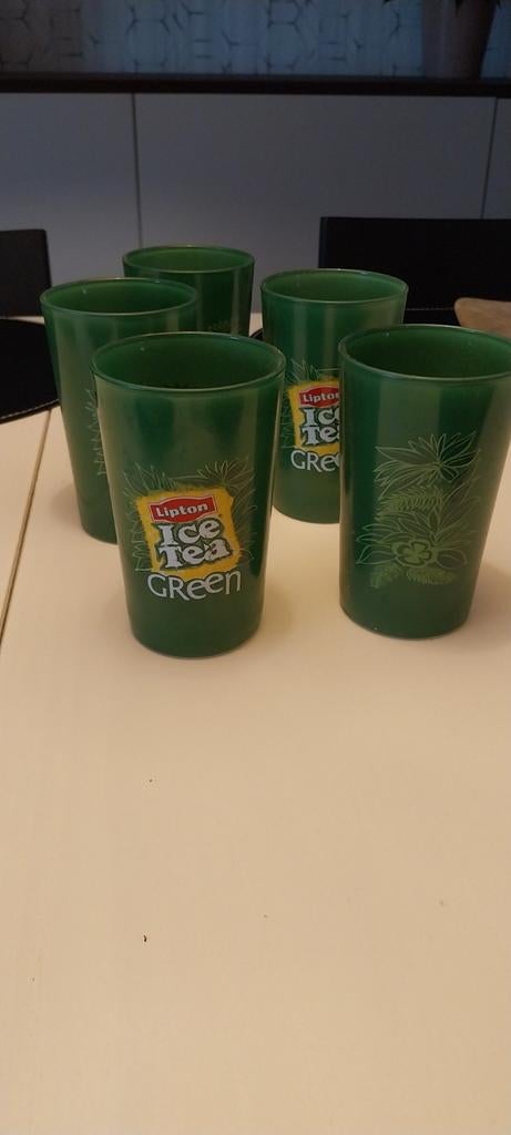 Glazen ICE tea green, Verzamelen, Ophalen