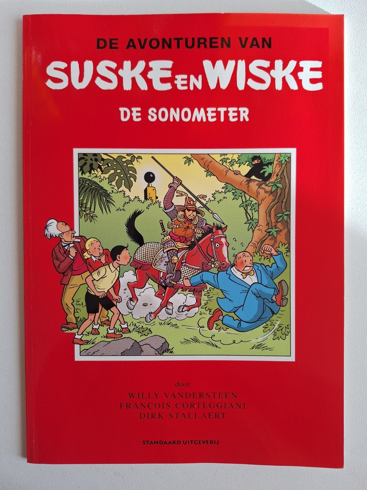 Suske en Wiske - De Sonometer zeldzame uitgave Fujitsu, Ophalen of Verzenden