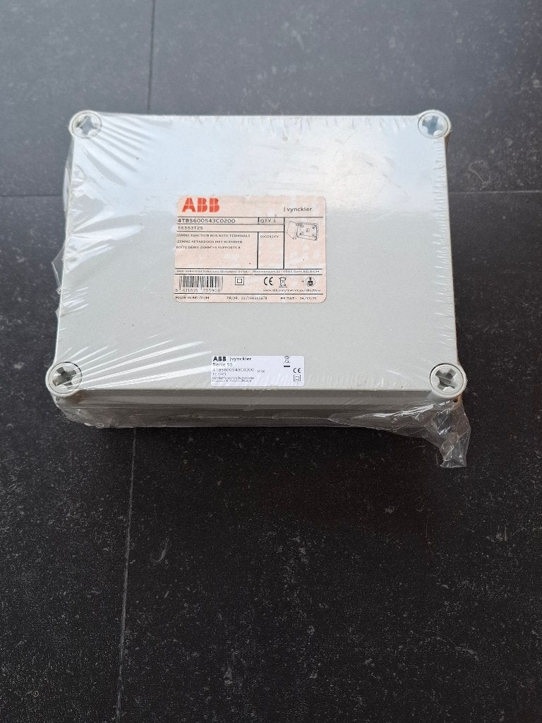 Boîte de jonction ABB avec clips (nouvelle), Bricolage & Construction, Enlèvement, Neuf, ABB, Autres types