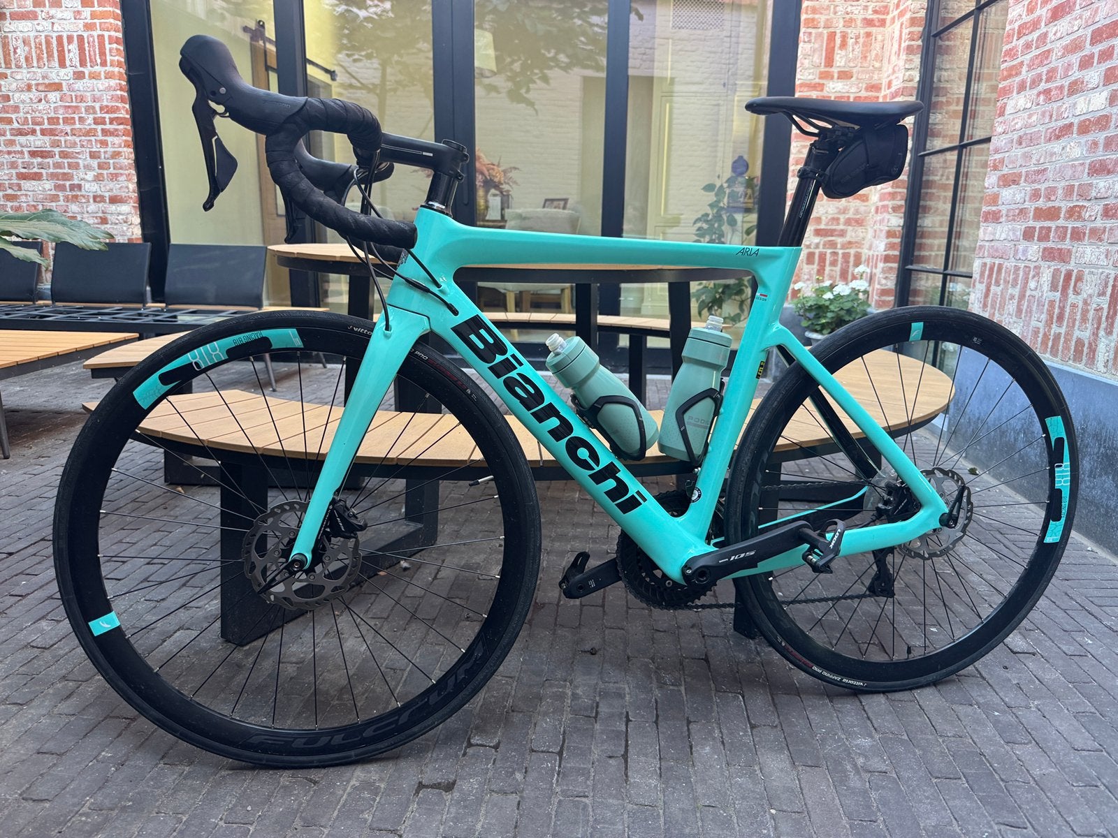 Bianchi Aria Shimano 105, Vélos & Vélomoteurs, Vélos | Vélos de course, Autres marques, 10 à 15 vitesses, Comme neuf, Enlèvement