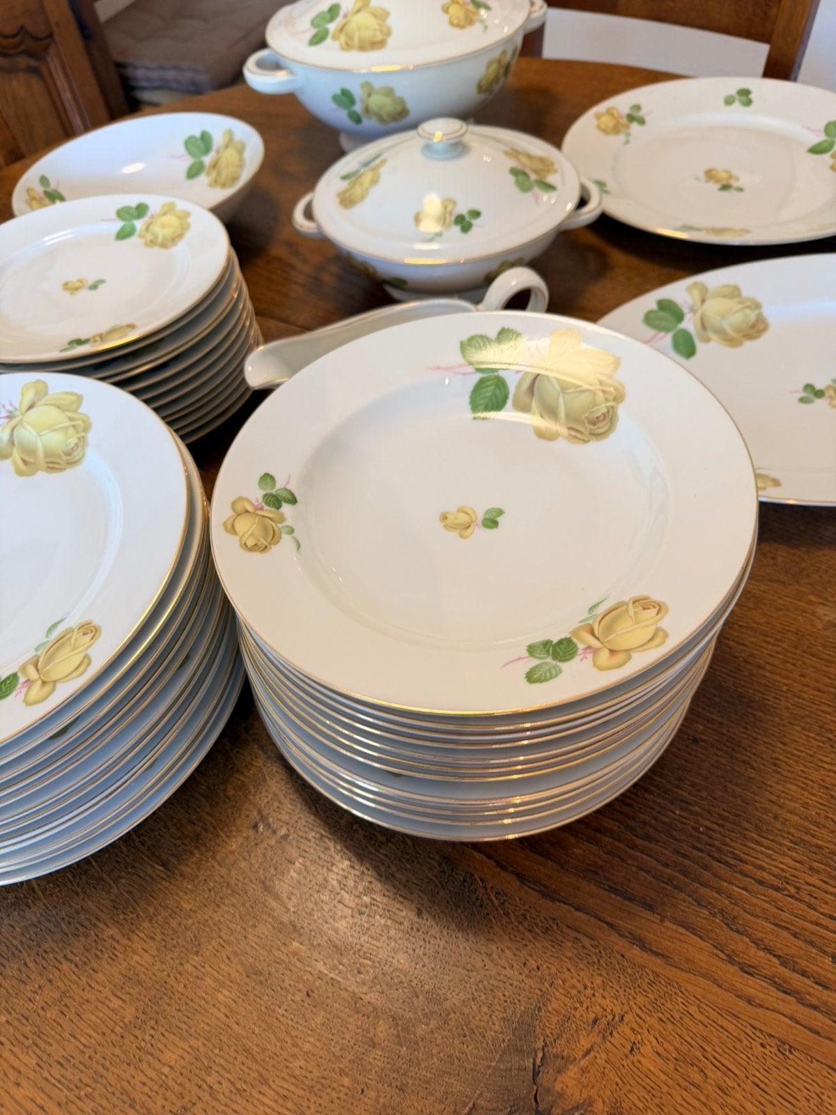 Service haut de gamme combiné avec verres et couverts, Enlèvement