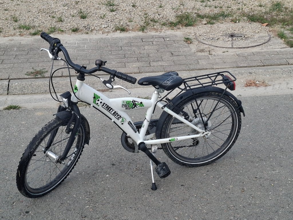 Mooie jongensfiets - 20 inch, Ophalen, Gebruikt, Velgrem, Versnellingen
