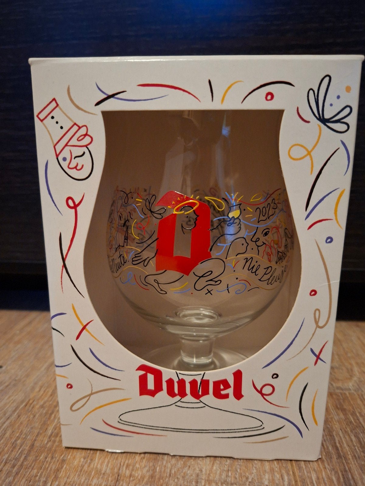Duvel Gentse Feesten 2023 glas, Ophalen, Nieuw, Glas of Glazen, Duvel