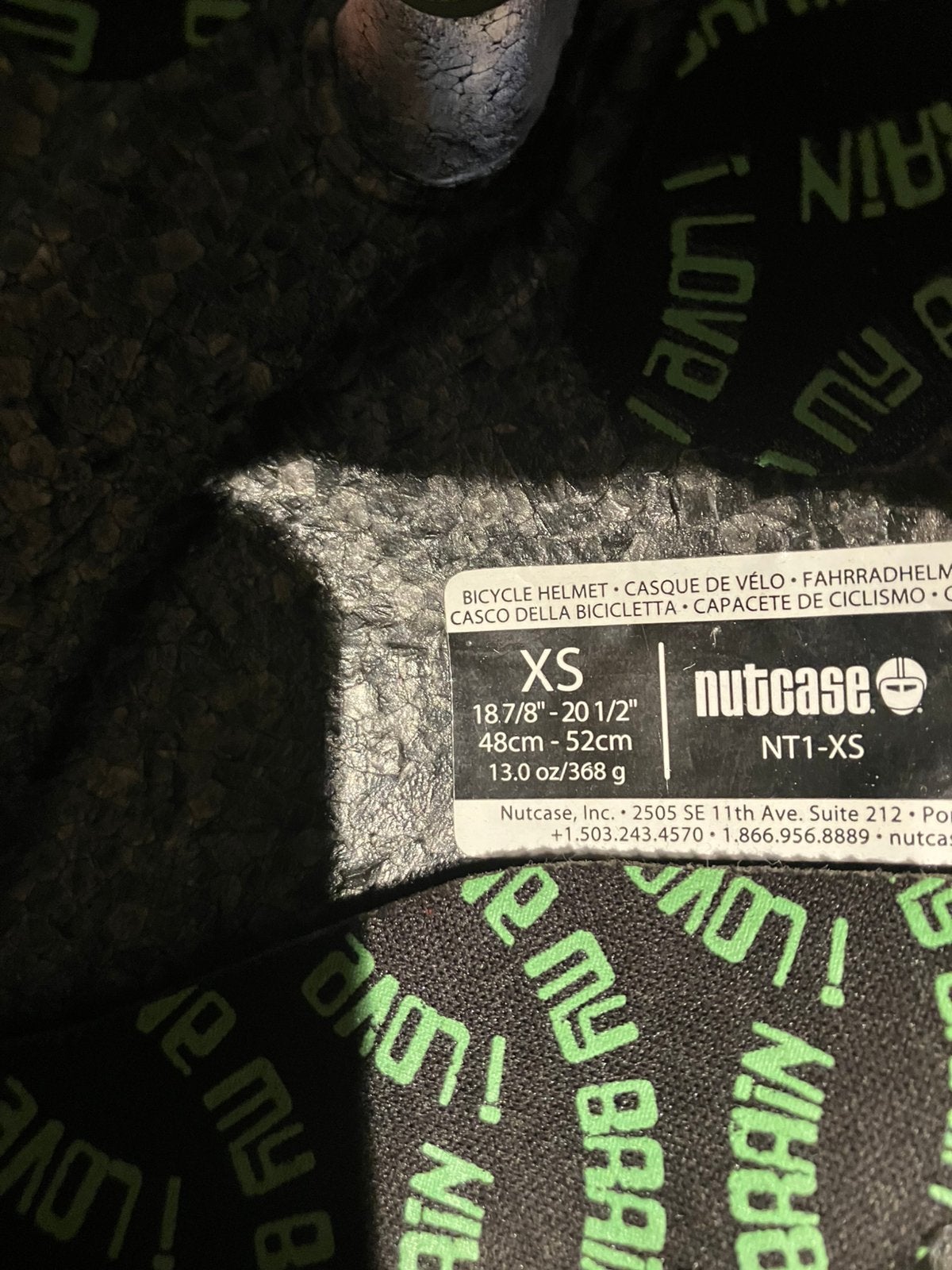 Kinderfietshelm Nutcase XS, Enlèvement ou Envoi, Utilisé, XS, Garçon ou Fille