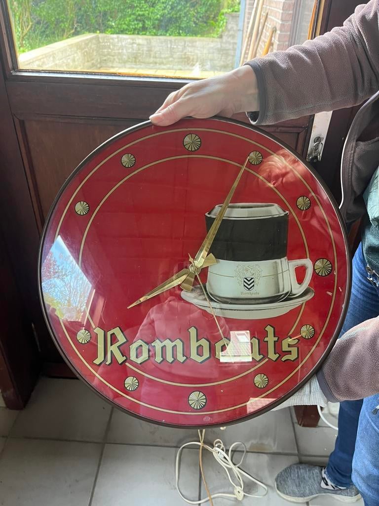 Vintage Rombouts klok, Antiek en Kunst, Ophalen