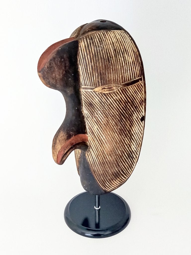 masker Luba Kifwebe vogelmasker, Antiek en Kunst, Hout, Gesneden, Afrika, Masker
