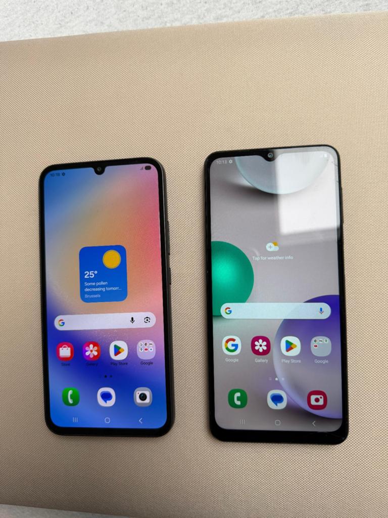 Twee Samsung, Ophalen