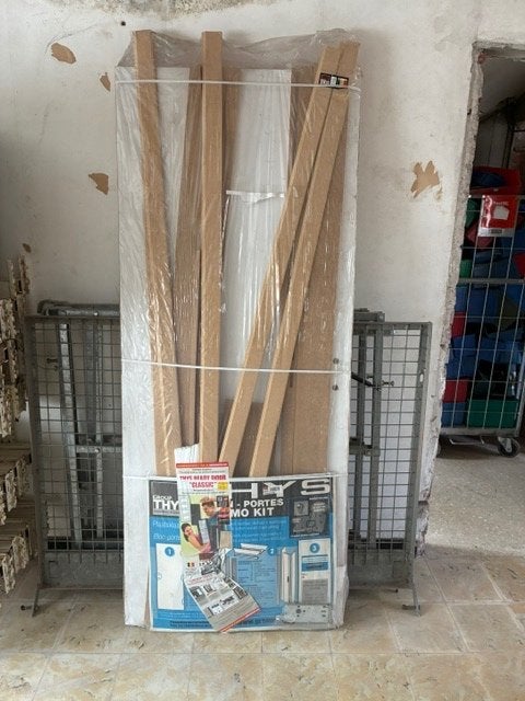 complete schilder binnendeur, Doe-het-zelf en Bouw, Deuren en Vliegenramen, Ophalen, 80 tot 100 cm, Binnendeur, Nieuw