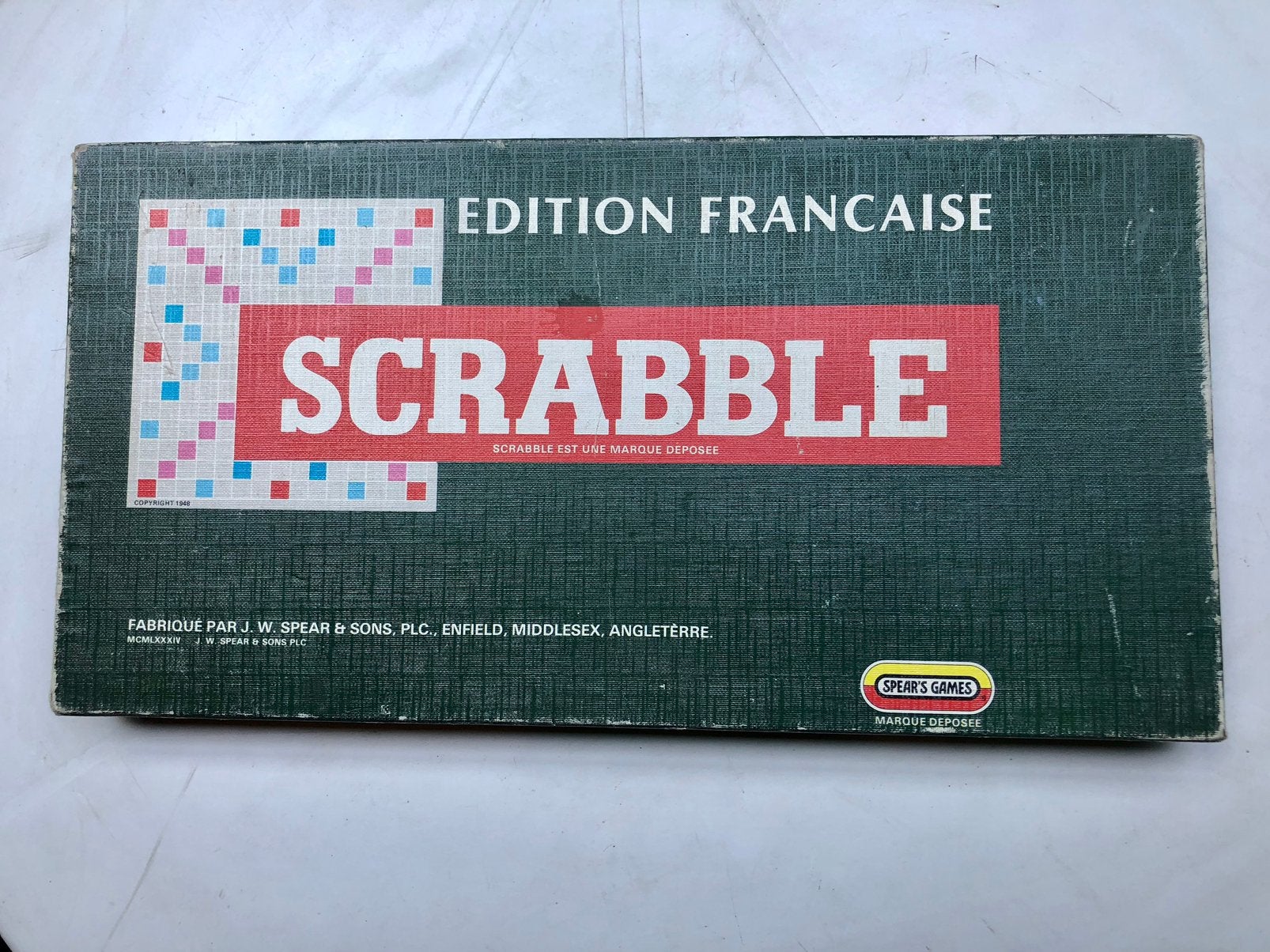 Scrabble edition française, Hobby & Loisirs créatifs, Enlèvement ou Envoi, Utilisé