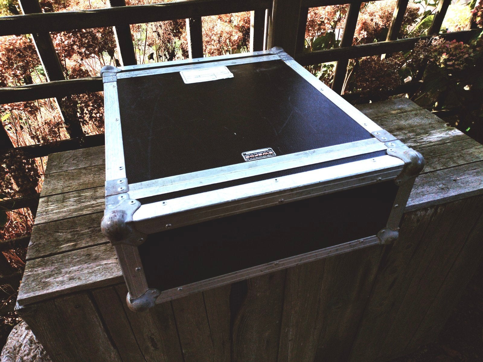 Stevige 4U Flightcase - extra diep, dubbele rails en deksels, Muziek en Instrumenten, Ophalen of Verzenden, Gebruikt, Overige instrumenten