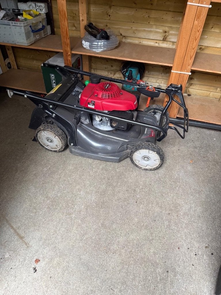 Grasmaaier Honda HRX 537, Tuin en Terras, Ophalen, Zo goed als nieuw