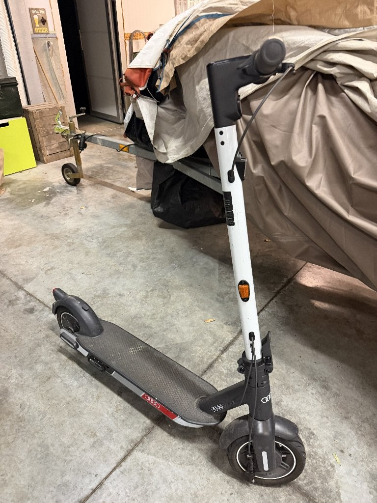 Step Ninebot Audi, Ophalen, Gebruikt
