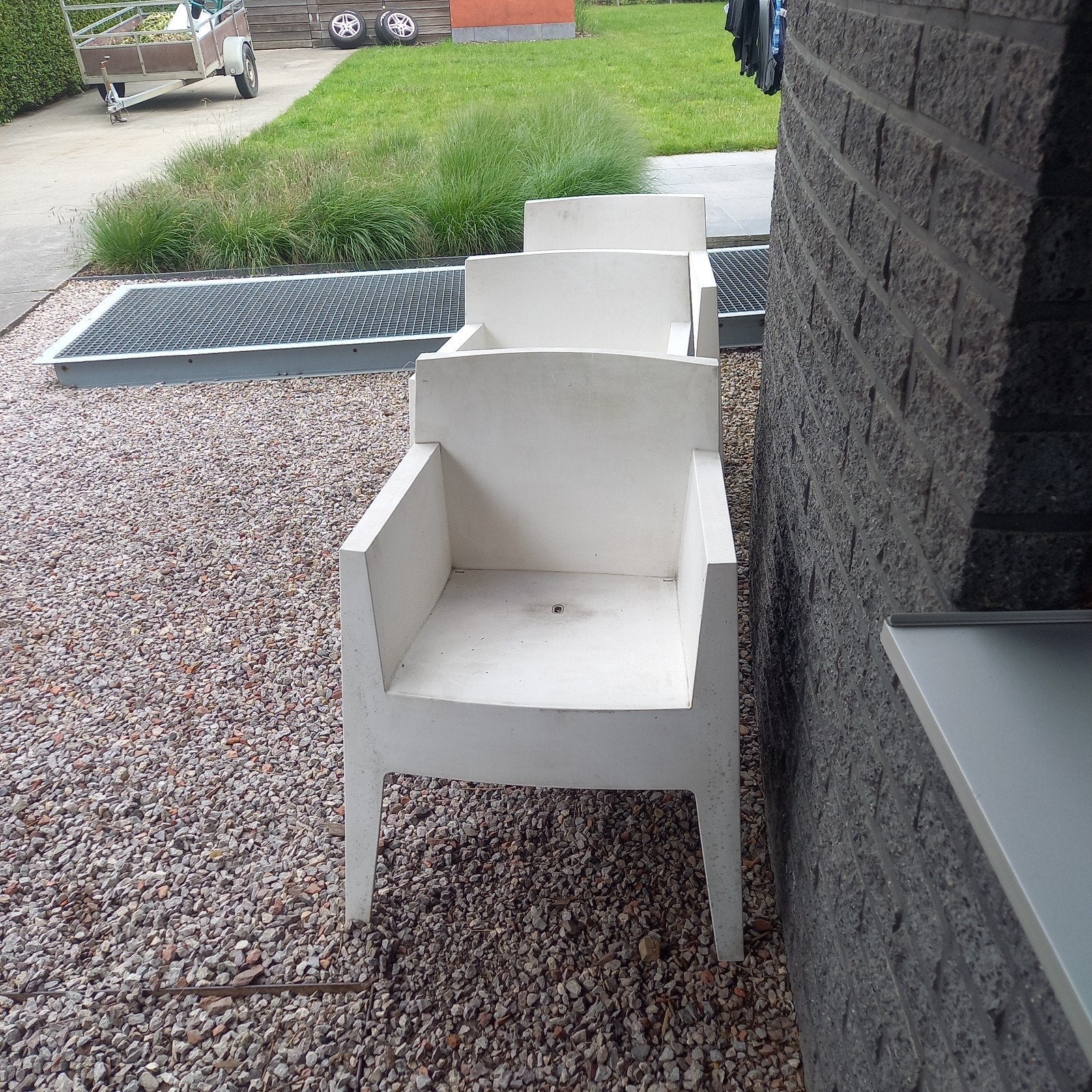 Buitenstoel phillp starck, Tuin en Terras, Ophalen