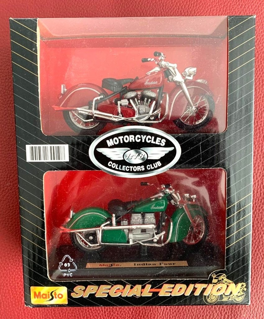 Maisto modélise des motos Indian à l'échelle 1:18, Hobby & Loisirs créatifs, Enlèvement ou Envoi, Neuf, Maisto