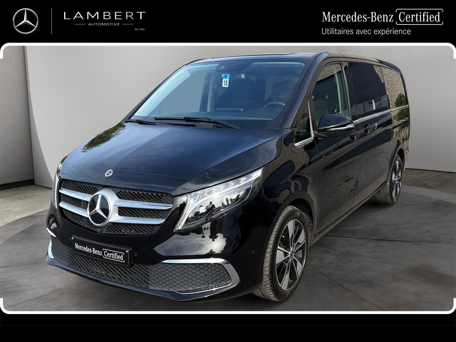 Mercedes-Benz V-Klasse 250 d L2 9G-TRONIC Avantgarde, Automaat, Gebruikt, Zwart, 4 cilinders