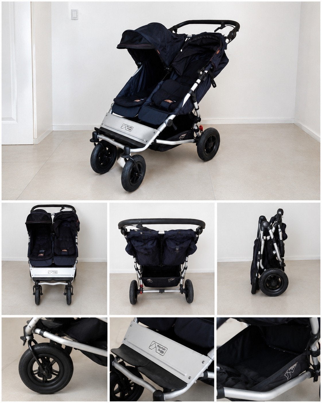Mountain Buggy Duet V3.2 (2020) – 150 €, Enlèvement, Poussette
