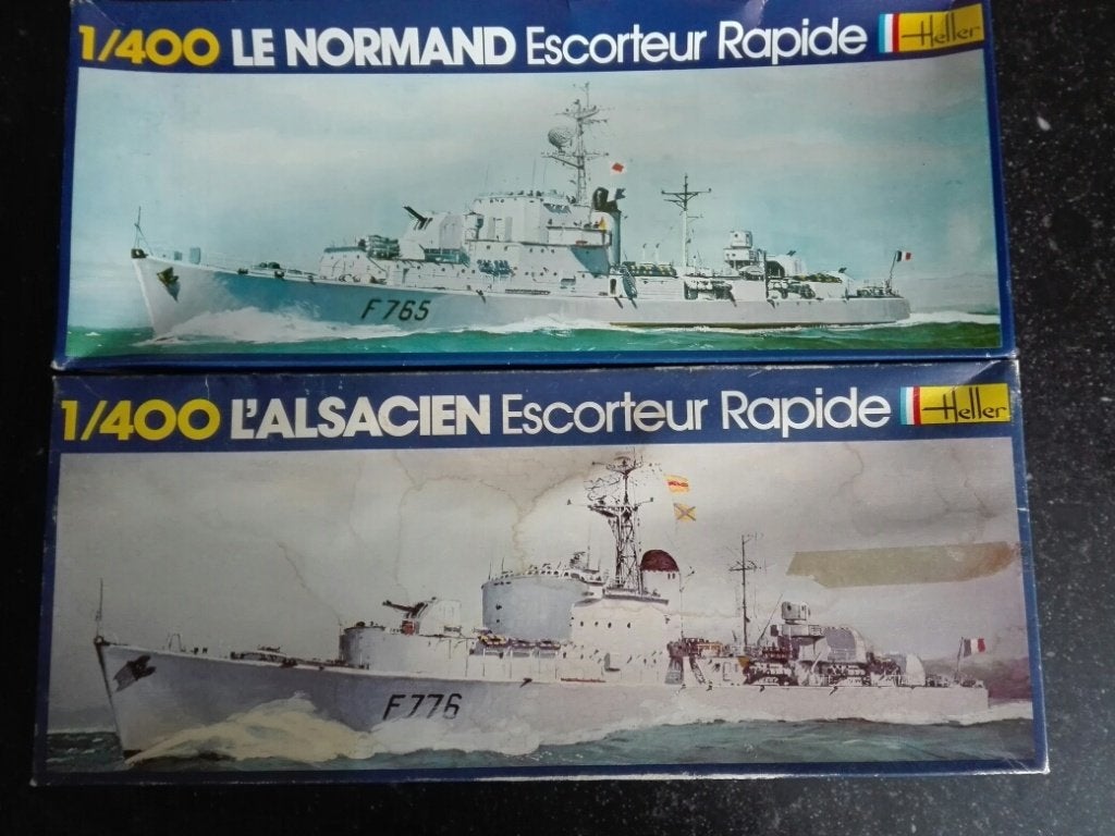 2 Escorteur Rapide., Hobby en Vrije tijd, Ophalen, Nieuw, 1:200 of kleiner, Heller