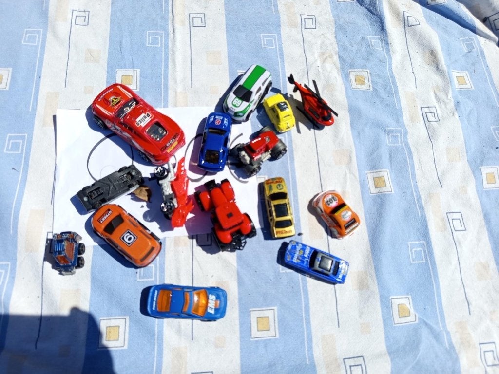 Speelgoedauto’s, Ophalen