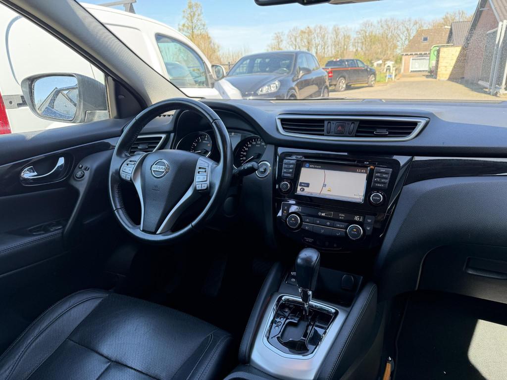 Nissan Qashqai 1.2 Tekna | Panoramadak | 360* Camera | Lane, Auto's, Gebruikt, 4 cilinders, 116 pk, Leder